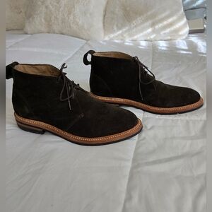 Taylor Stitch Loden Suede Chukka Boots